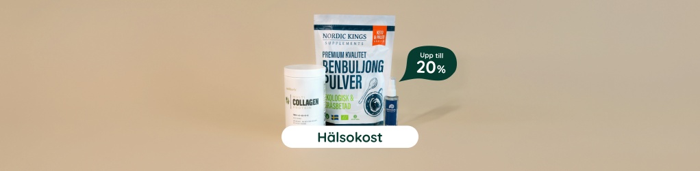 H�lsokost upp till 20%